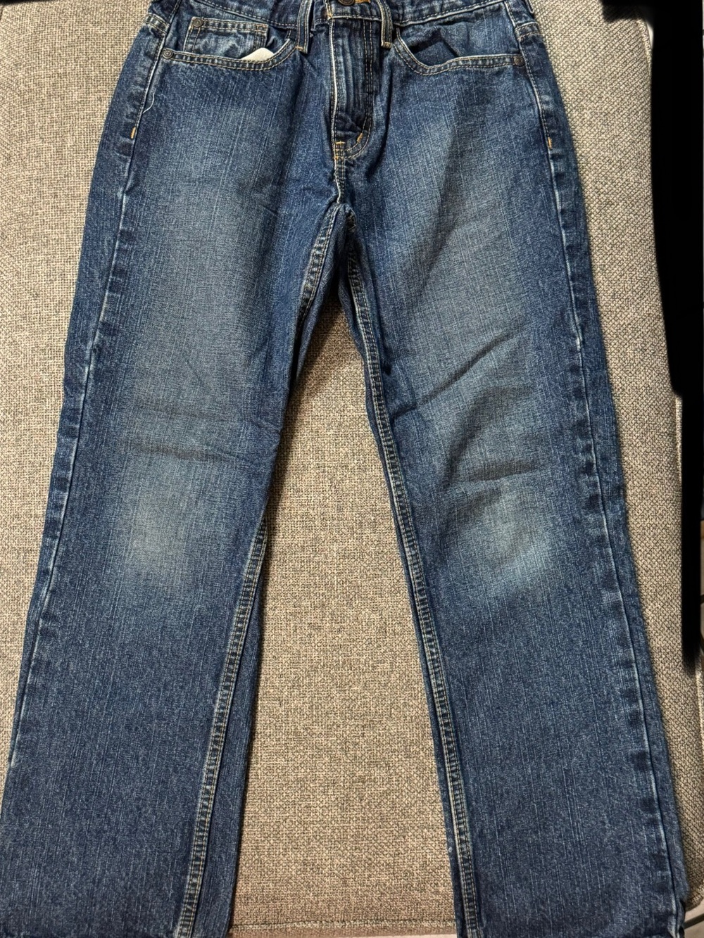 Arizona Jeans Boys Dark Wash Blue Jeans Size 12